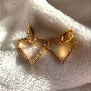 Gold plated earrings